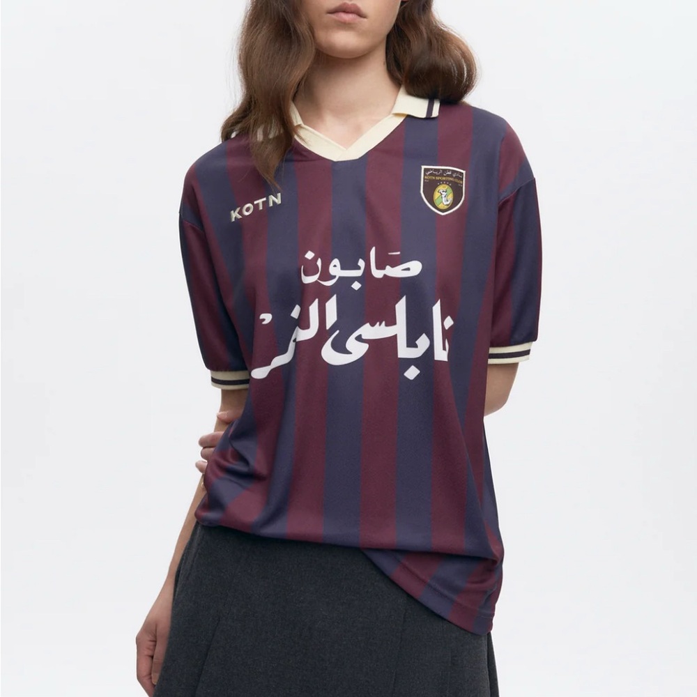 KOTN Limited Edition Soccer Jersey - Short Sleeve Purple / Navy